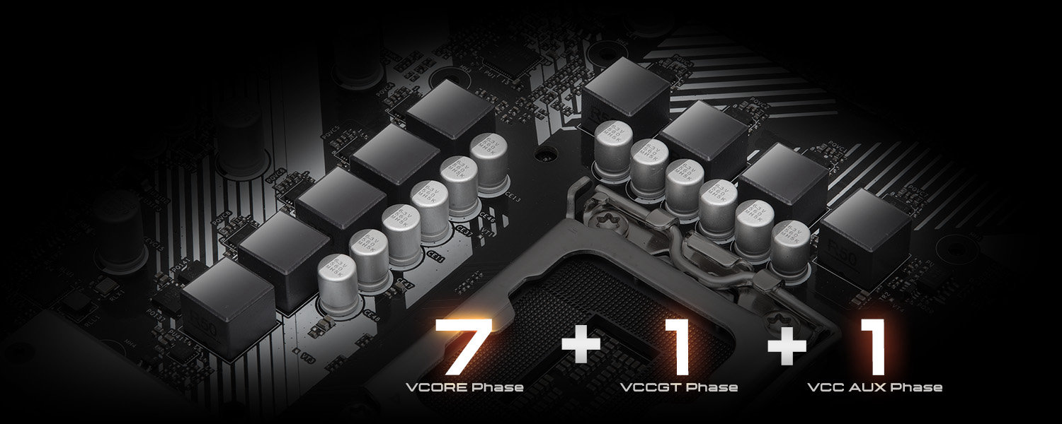 7+1+1 Power Phase Design